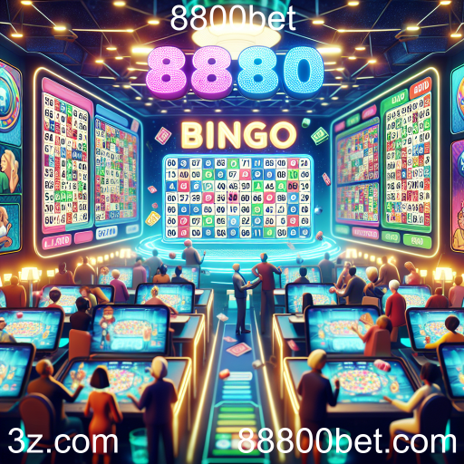 Explore a Diversão do Bingo Online no 8800bet